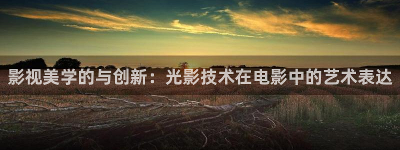 金牌影视在线观看电视剧：影视美学的与创新：光影技术在电影中的艺术表达